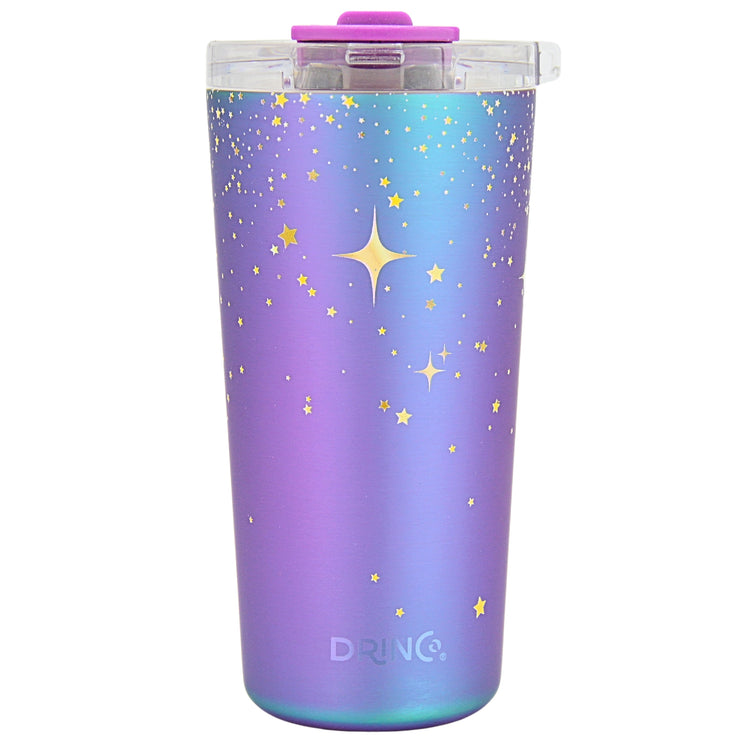 DRINCO® Seattle 20oz Insulated Tumbler Leakproof w/straw-North Star by Orchid Lavender Tumblers