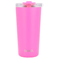 DRINCO® Seattle 20oz Insulated Tumbler Spill Proof Lid w/straw-Pink by Orchid Lavender Tumblers