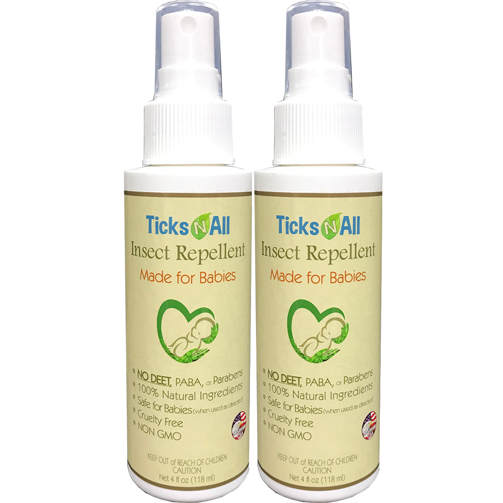All Natural Insect Repellent 4 Babies 4oz (2 pack) by Orchid Blackhaw