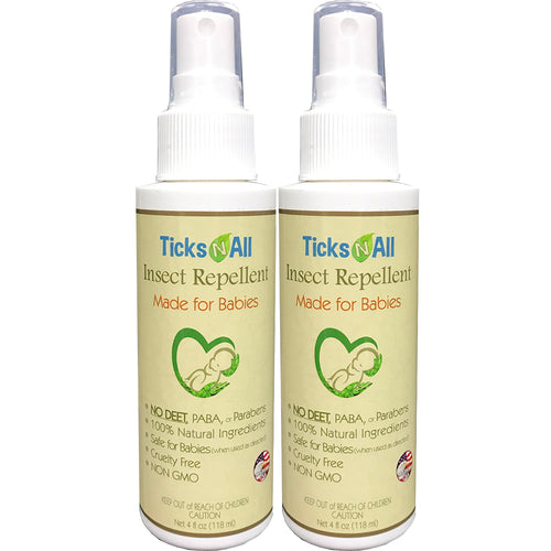 All Natural Insect Repellent 4 Babies 4oz (2 pack) by Orchid Blackhaw