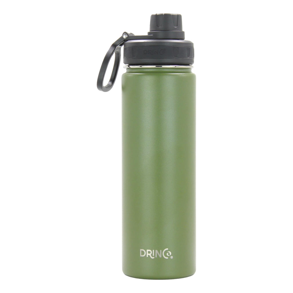 DRINCO® 22oz Stainless Steel Sport Water Bottle - Forest by Orchid Lavender Water Bottles