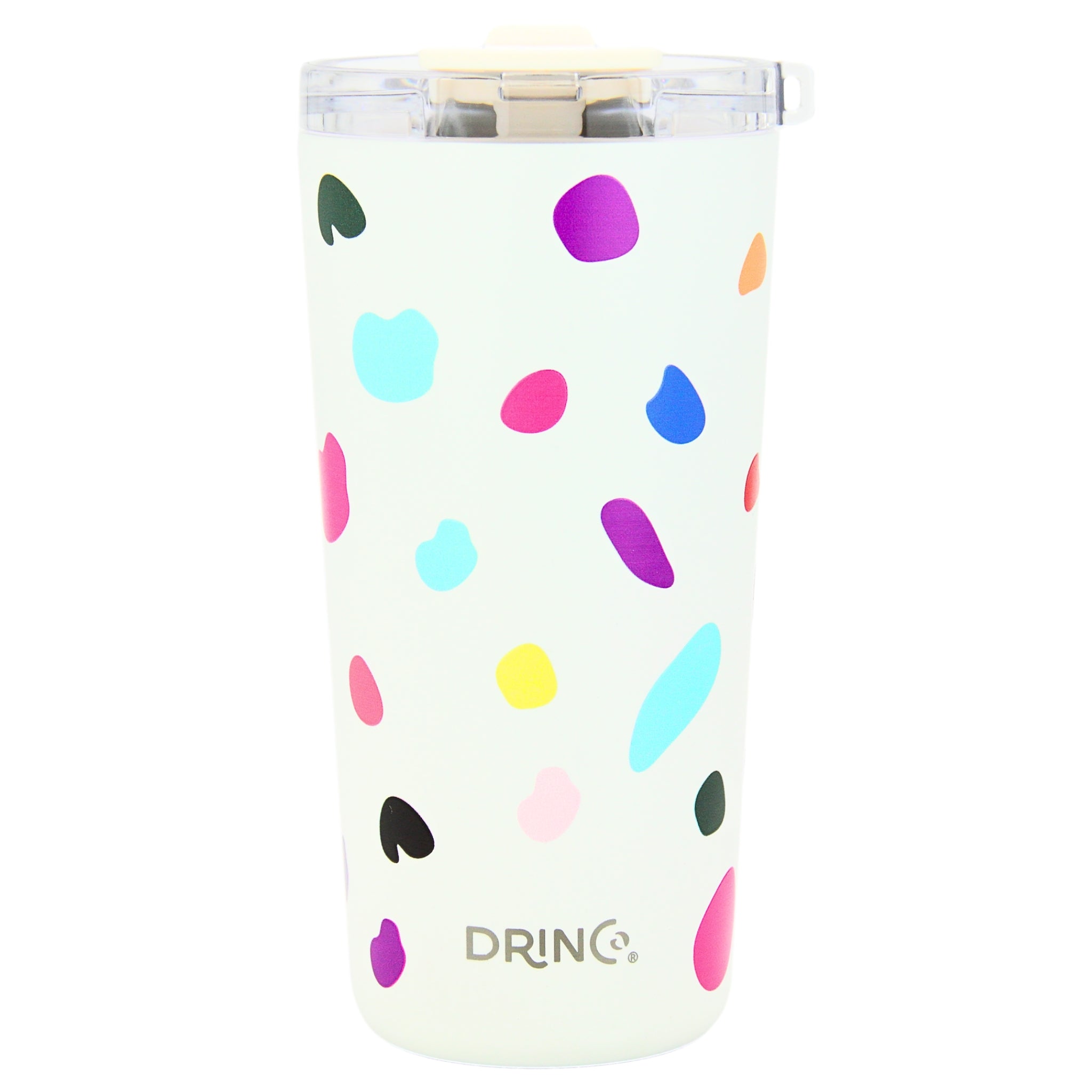 DRINCO® Seattle 20oz Insulated Tumbler Leakproof w/straw-Blots by Orchid Lavender Tumblers