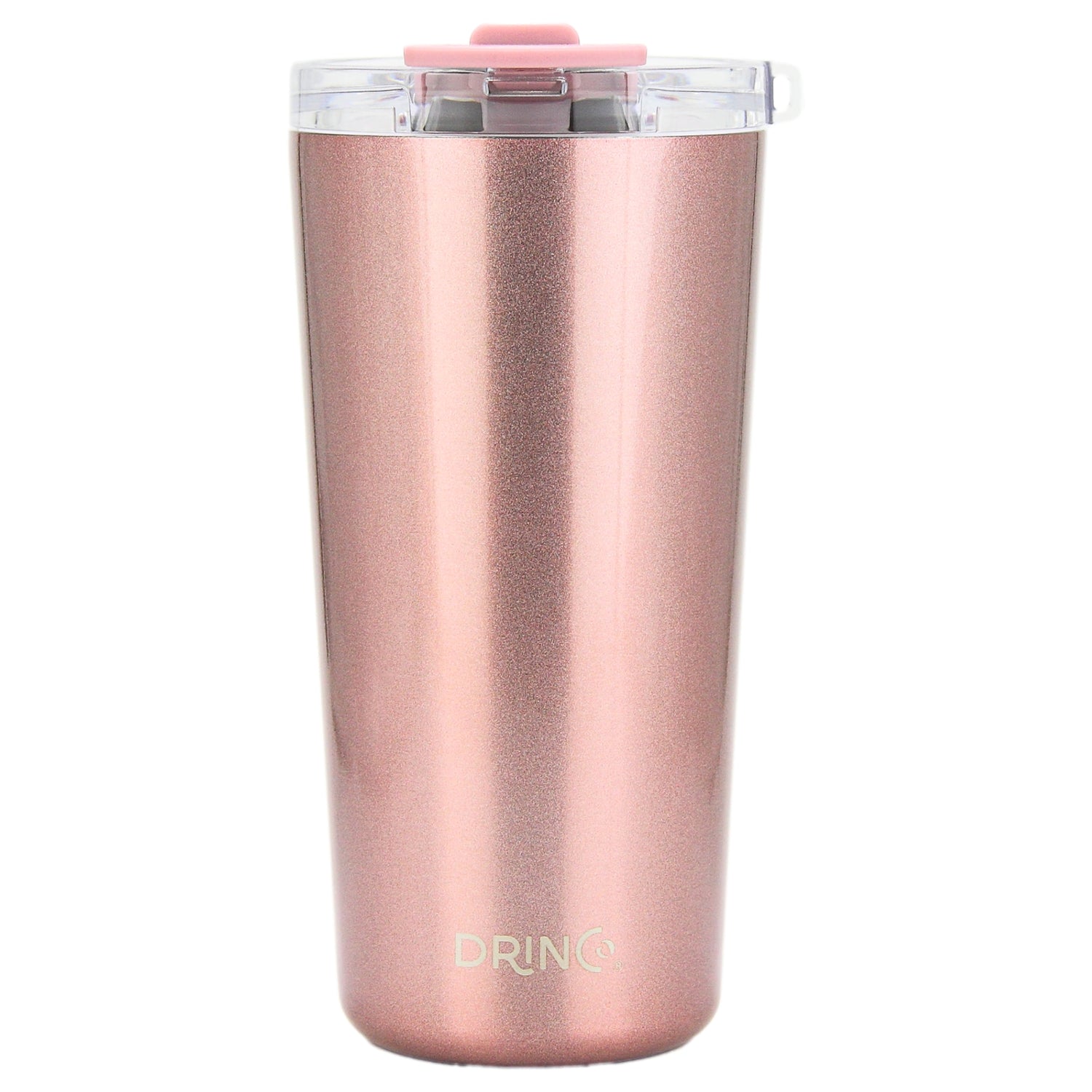 DRINCO® Seattle 20oz Insulated Tumbler Spill Proof Lid w/straw-Gold by Orchid Lavender Tumblers