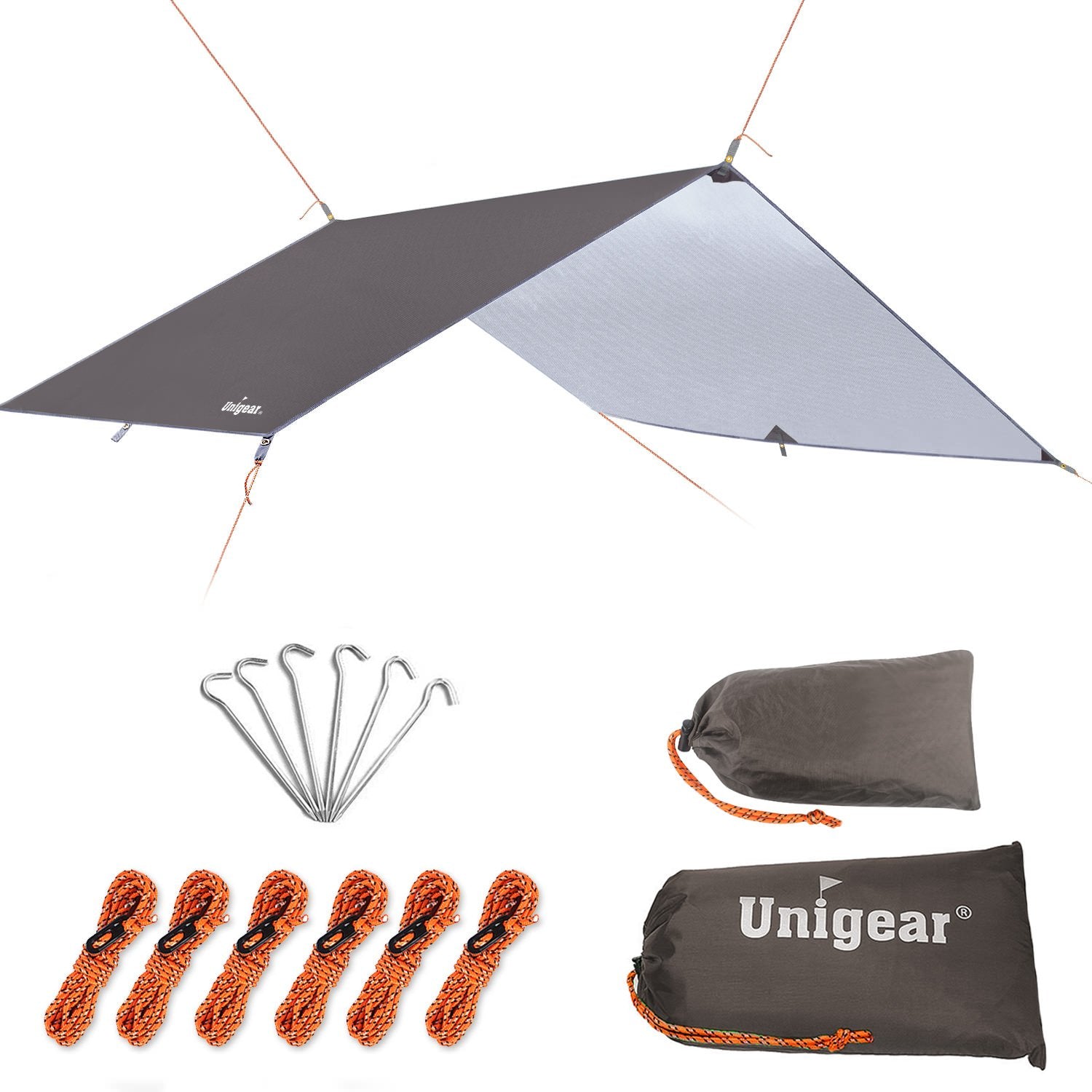 Rainproof Camping Tarp Shelter by Indigo Eurybia Outdoor Recreation