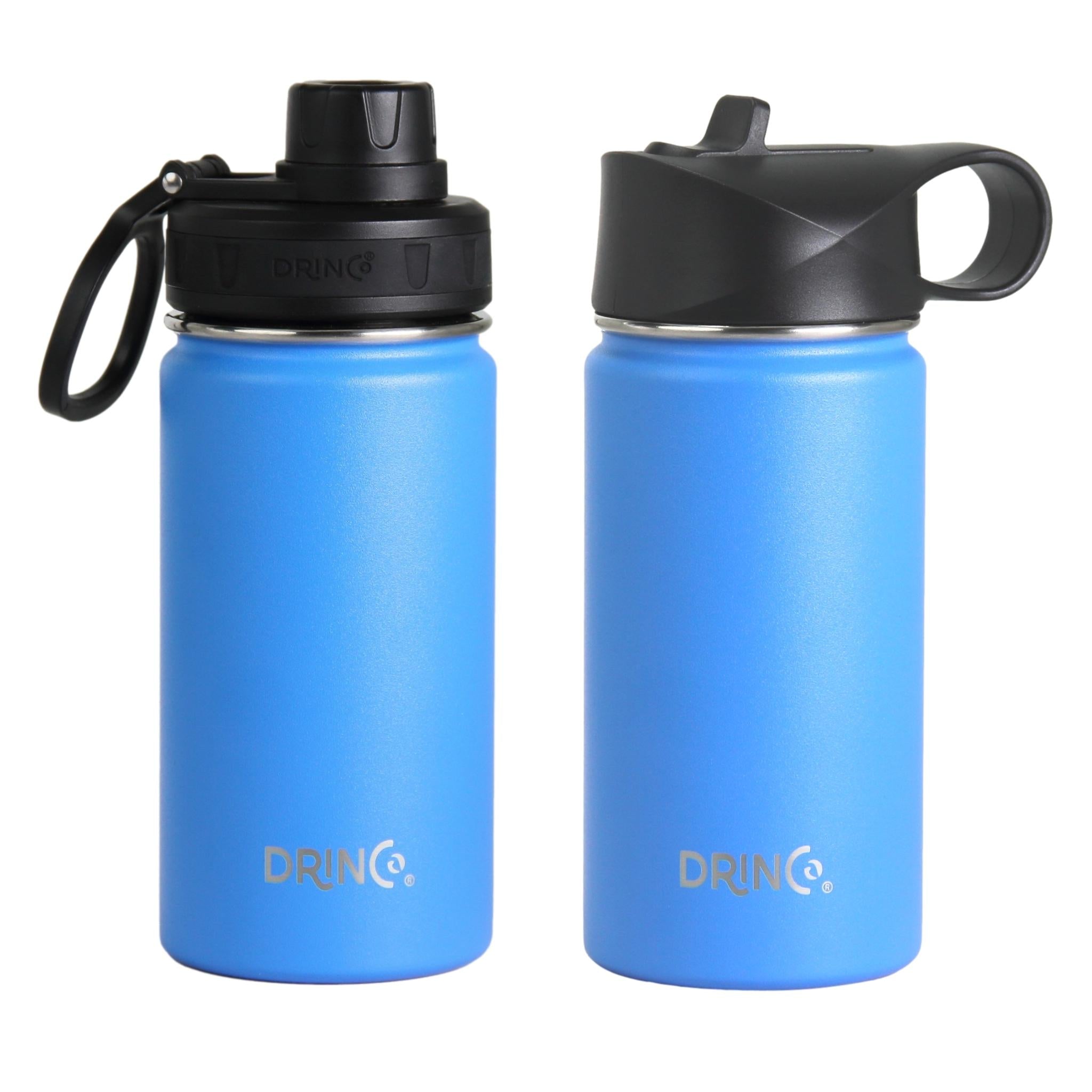 DRINCO® 14oz Stainless Steel Sport Water Bottle - Royal Blue by Orchid Lavender Water Bottles