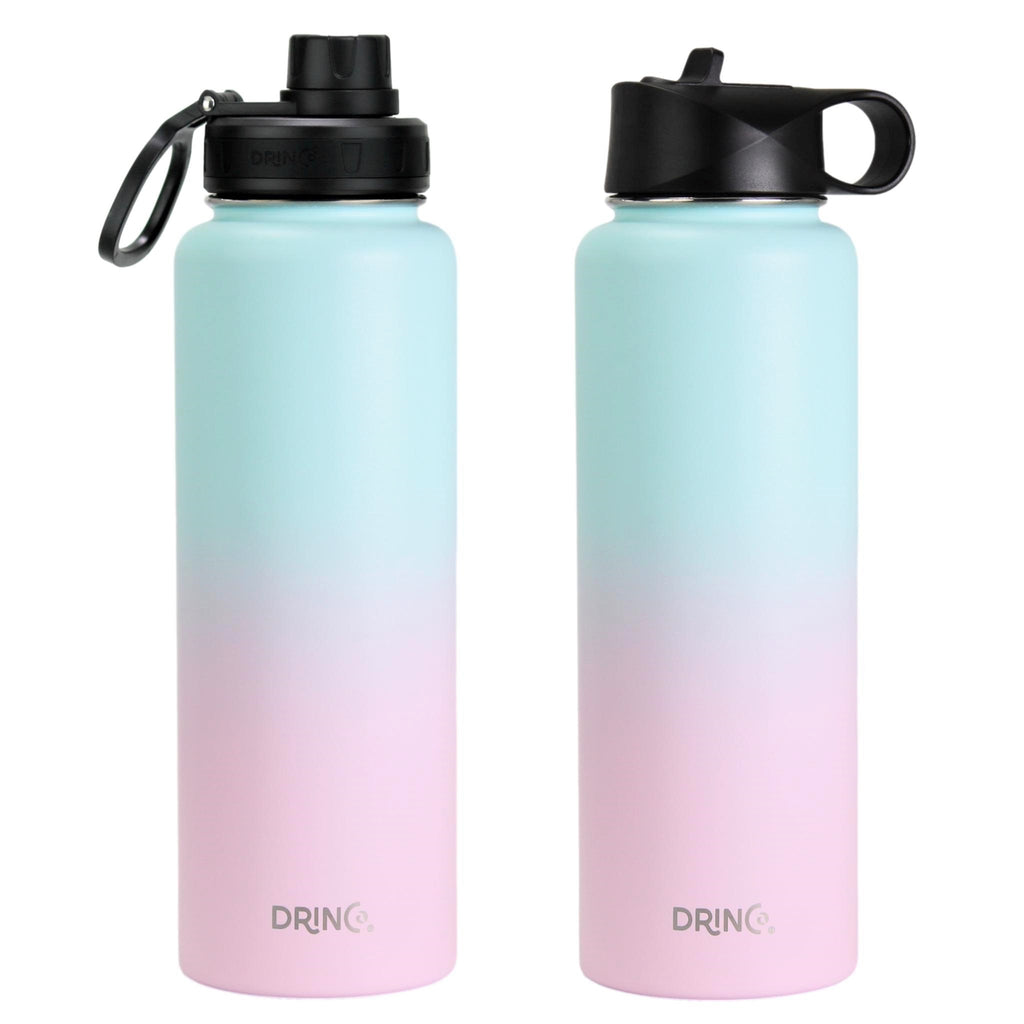 DRINCO® 40oz Stainless Steel Sport Water Bottle - Macaron by Orchid Lavender Water Bottles
