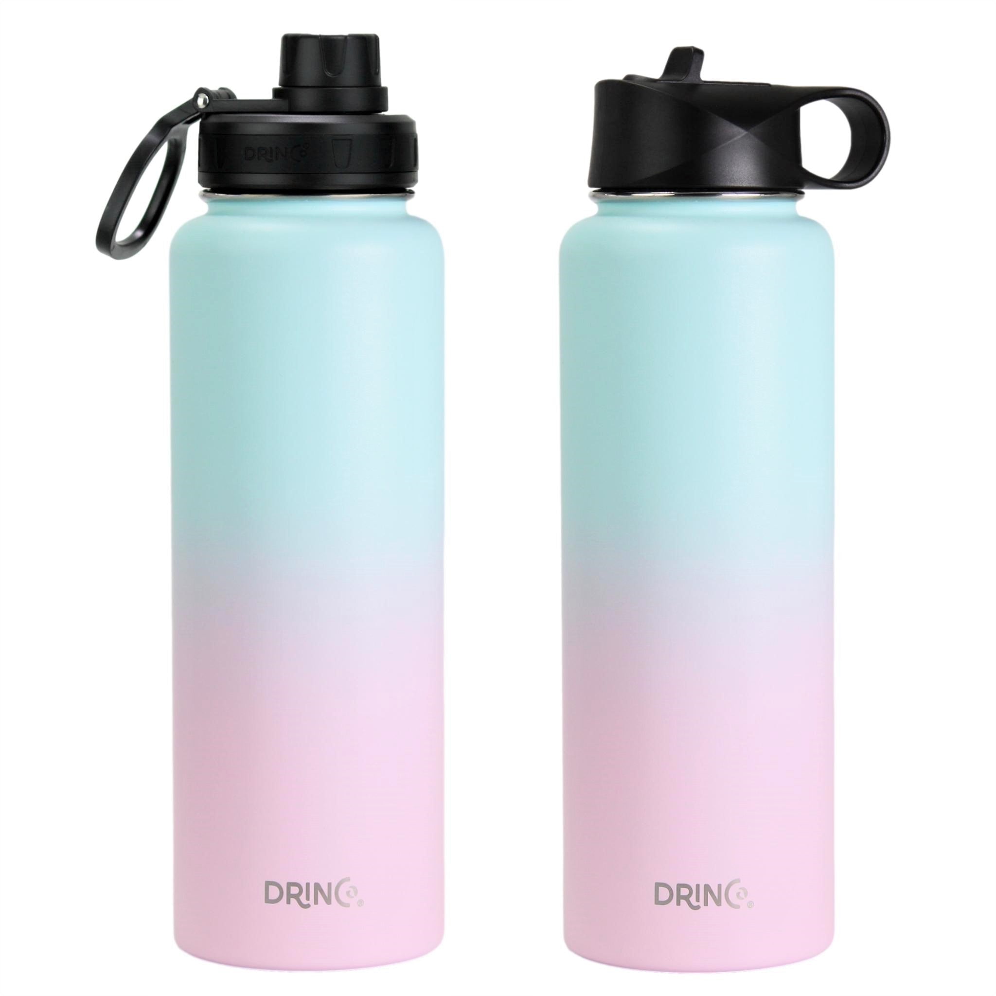 DRINCO® 40oz Stainless Steel Sport Water Bottle - Macaron by Orchid Lavender Water Bottles