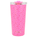 DRINCO® Seattle 20oz Insulated Tumbler Leakproof w/straw-Pink Rose by Orchid Lavender Tumblers
