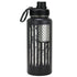 DRINCO® 32oz Stainless Steel Water Bottle - USA Flag-Black by Orchid Lavender Water Bottles