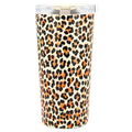 DRINCO® Seattle 20oz Insulated Tumbler Leakproof w/straw-Leopard by Orchid Lavender Tumblers