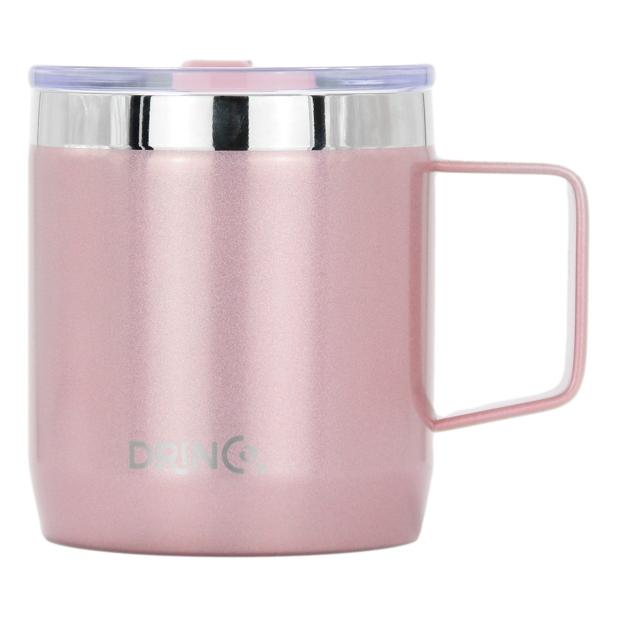 DRINCO® 14 oz Coffee Mug Vacuum Insulated Camping Mug Double Wall by Orchid Lavender Travel Mugs