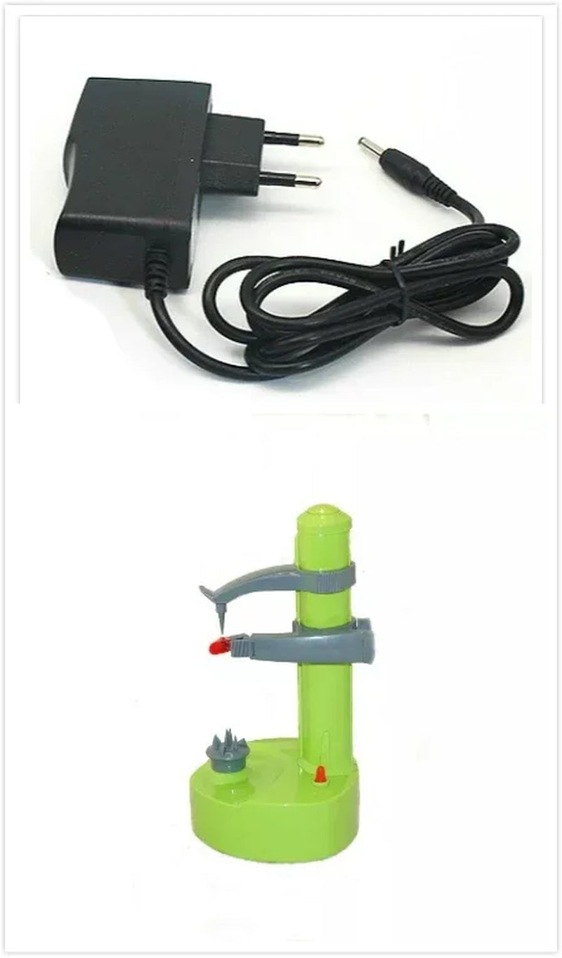 Multifunction Stainless Steel Electric Peeler Automatic Fruit Peeler Vegetable Cutter Three Spare Blades Potato Peeler Machine by Cosmic Inventory