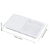 Foldable Pot Lid Rack Plastic Kitchen Spoon Holder Fork Spatula Rack for Kitchen Organizer Pan Cover Shelf Tableware Storage by Cosmic Inventory