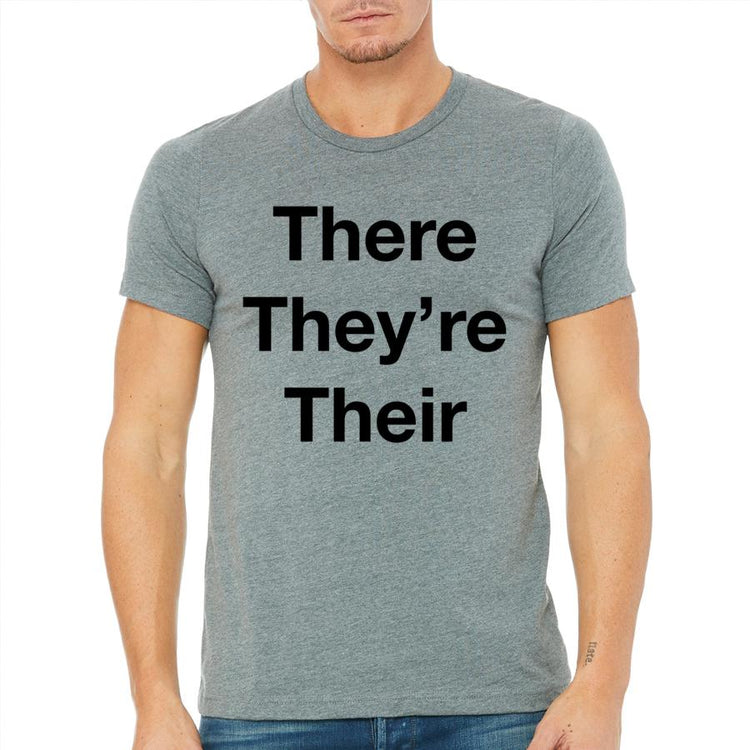 Grammar Police Tee Hand Printed In USA by Indigo Tiger Clothing
