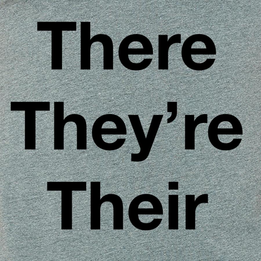 Grammar Police Tee Hand Printed In USA by Indigo Tiger Clothing