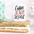 Coffee Teach Repeat, Personalized Teacher Mug by Magenta Shadow Kitchen & Dining