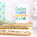 Changing The World One Diaper At A Time Mug by Magenta Shadow Coffee & Tea Cups