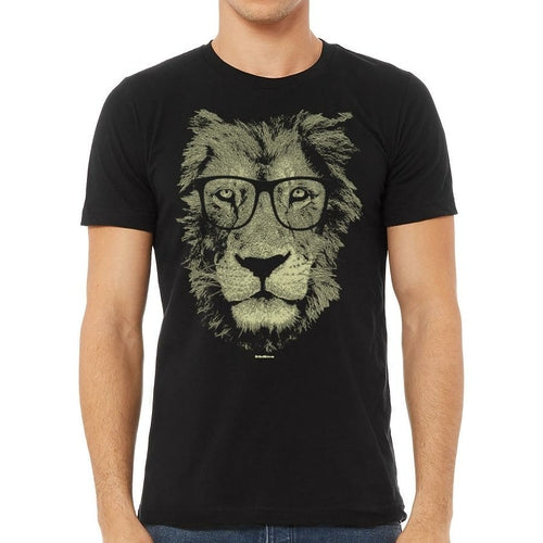 Lion Wearing Glasses by Indigo Tiger Clothing