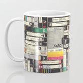 VHS Printed Mug by Scorpius Coffee & Tea Cups