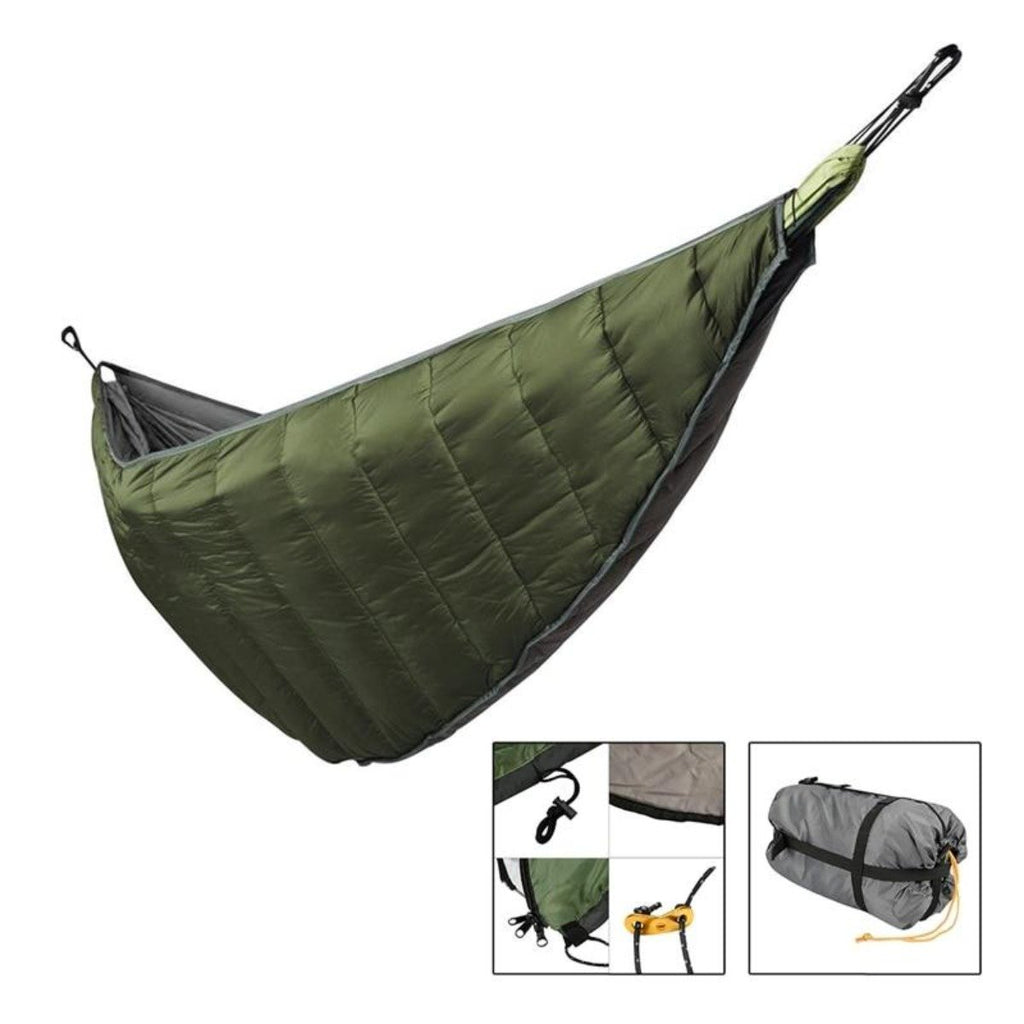 Durable Waterproof Nylon Outdoor Camping Hammock Underquilt by Yellow Pandora